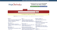 Desktop Screenshot of mojeobchody.sk